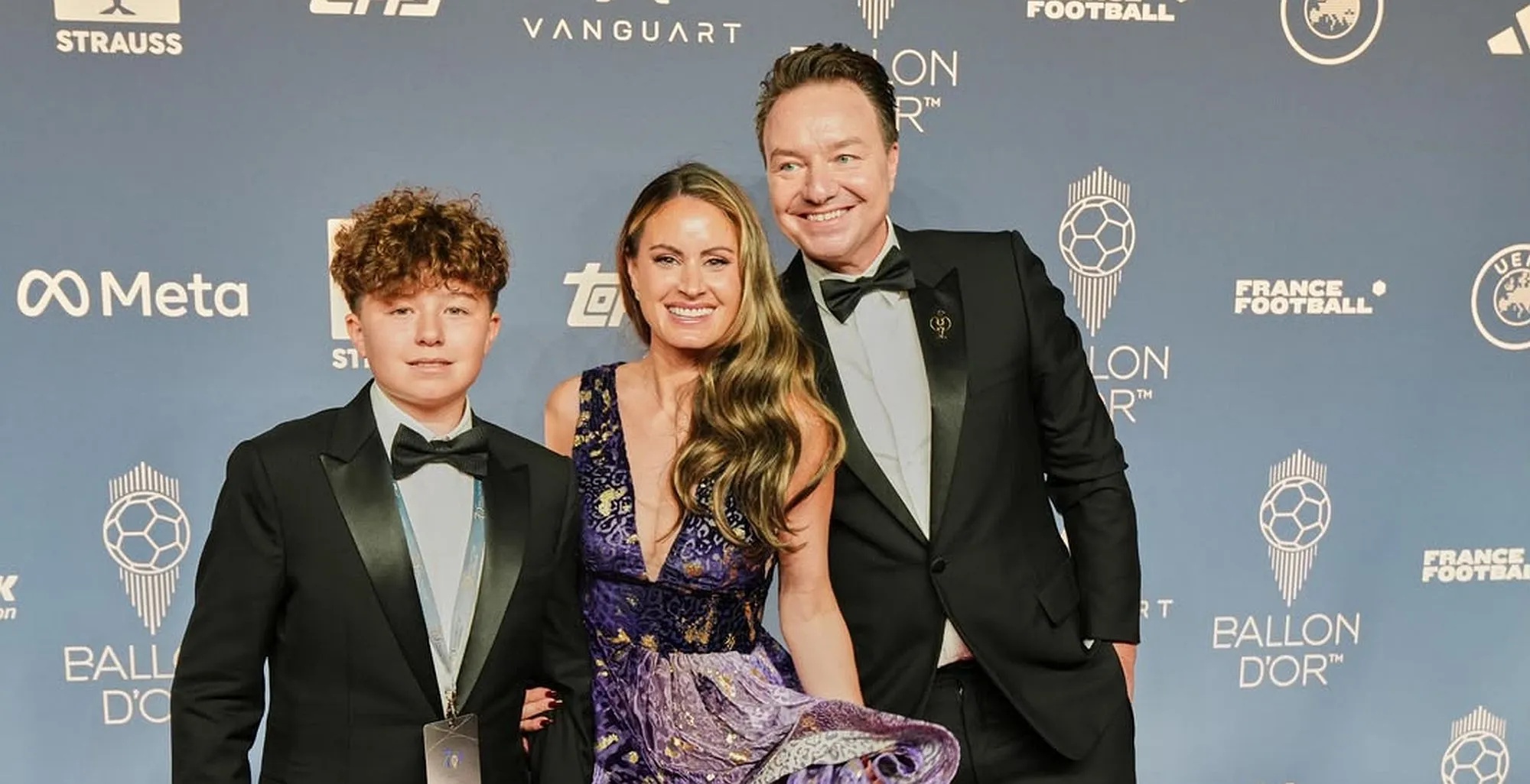 STRAUSS auf dem roten Teppich des Ballon d’Or