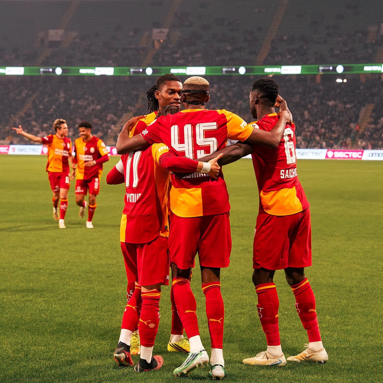 Osimhen Scores Again as Galatasaray Thrash Konyaspor 4-0
