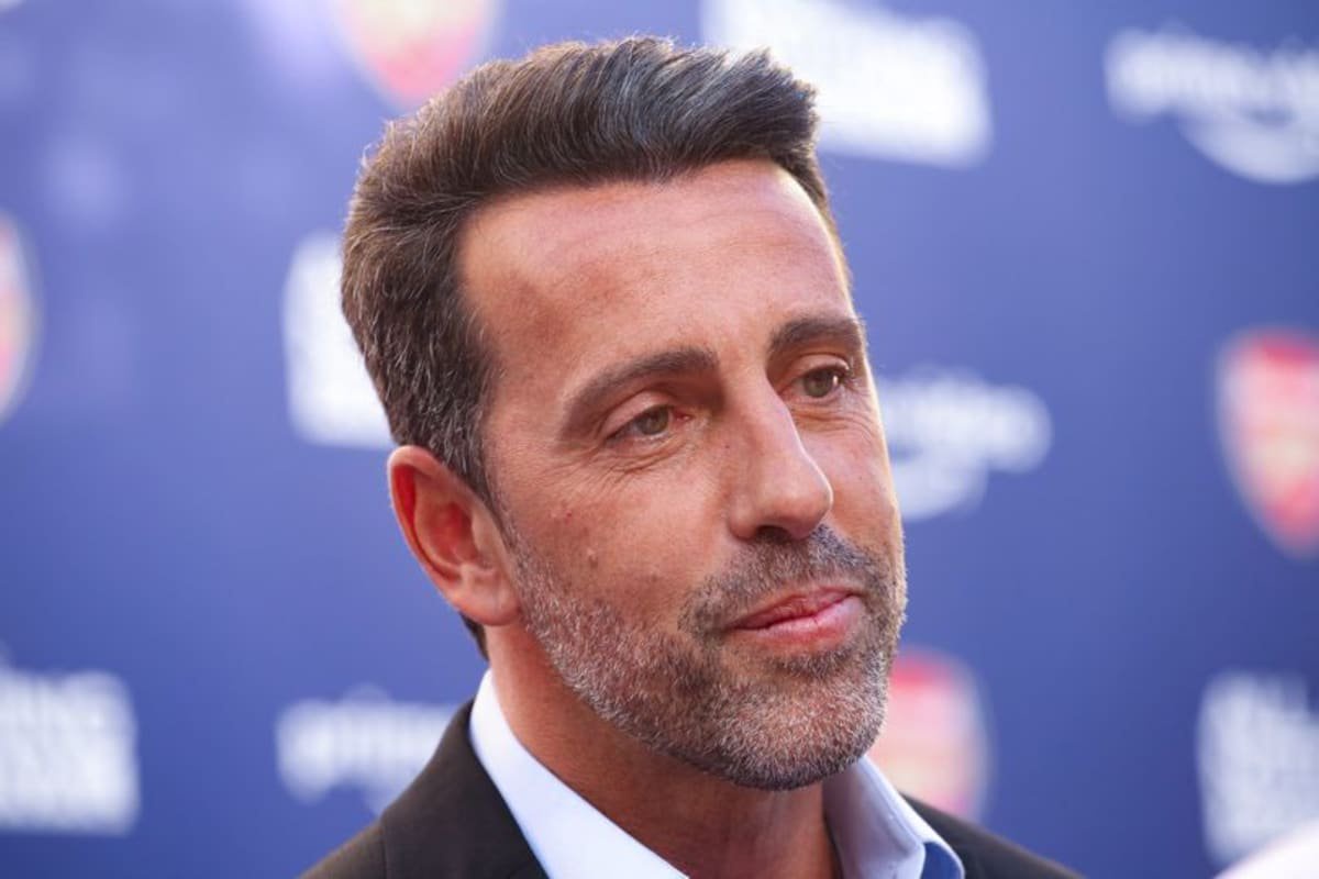 Edu Gaspar attends the "All Or Nothing: Arsenal" Global Premiere at Islington Assembly Hall.