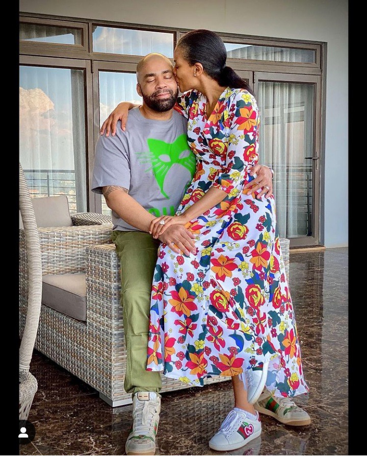 Connie Ferguson And Her Family Leave Their Fans In Stitches By Eating A Cake Breakfast Style You 7