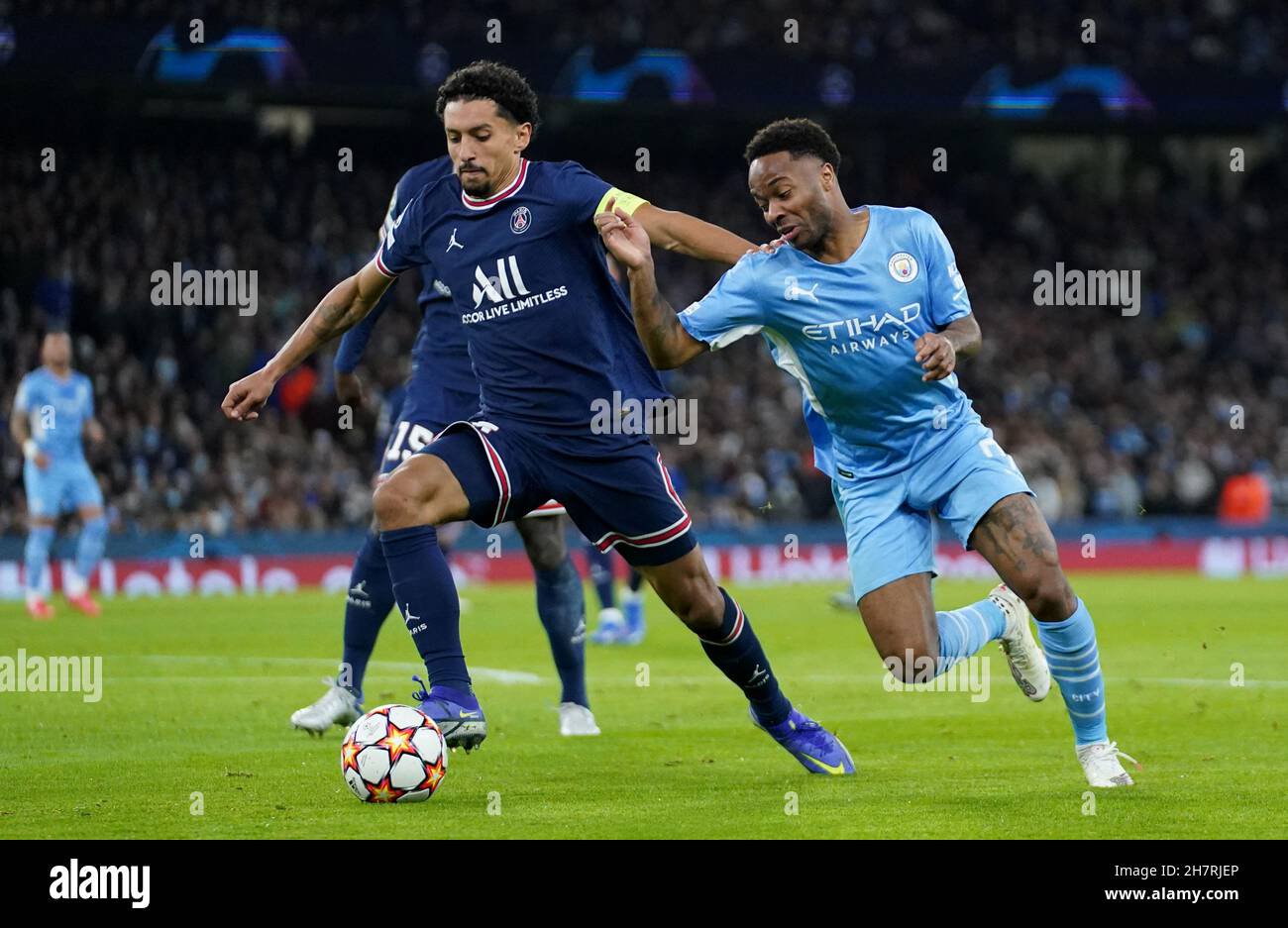 Marquinhos Leads PSG in Canal Plus Footage of City Win