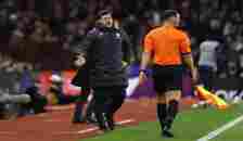 Pochettino and match official