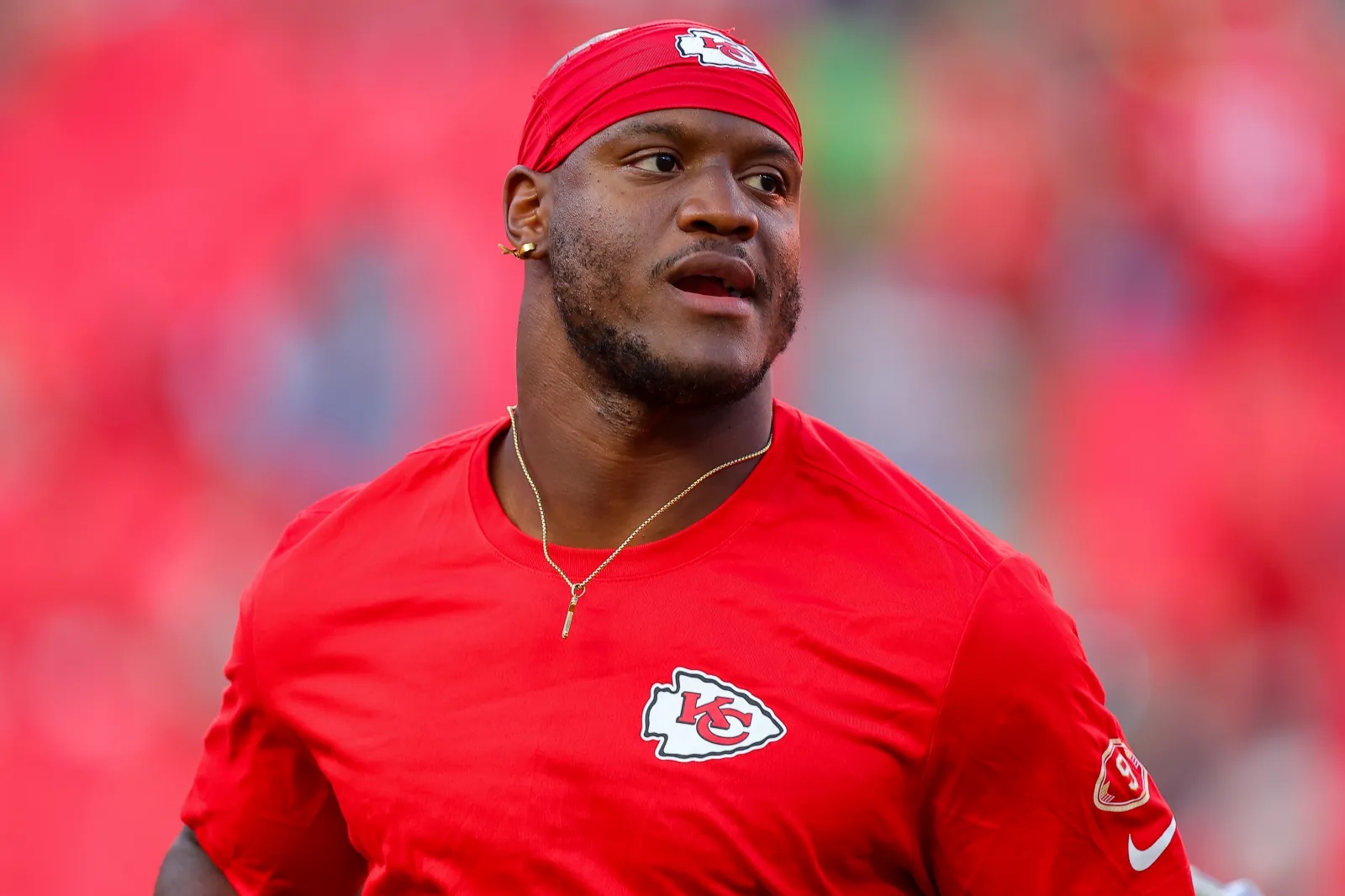 Running back Kenneth Walker III #9 of the Kansas City Chiefs.
