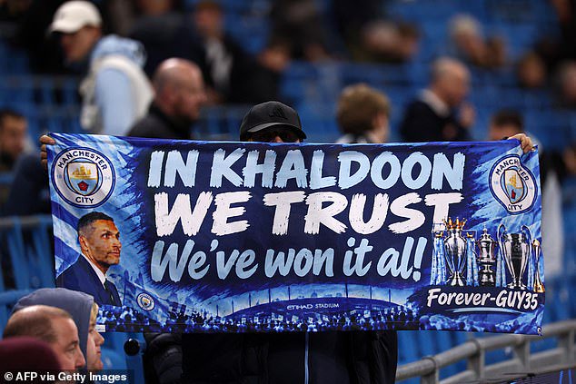 They continue to back the club and chairman Khaldoon Al Mubarak in the battle with the Premier League