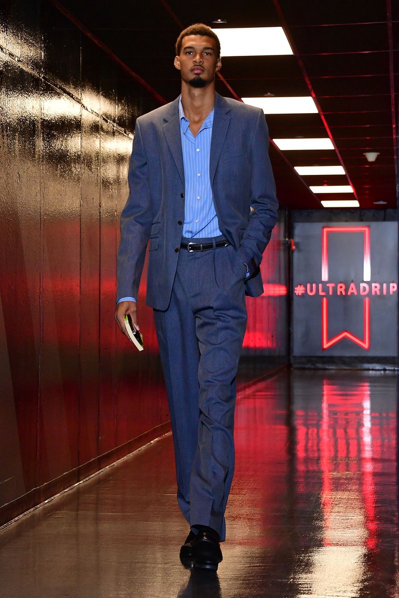 Victor Wembanyama en Louis Vuitton.