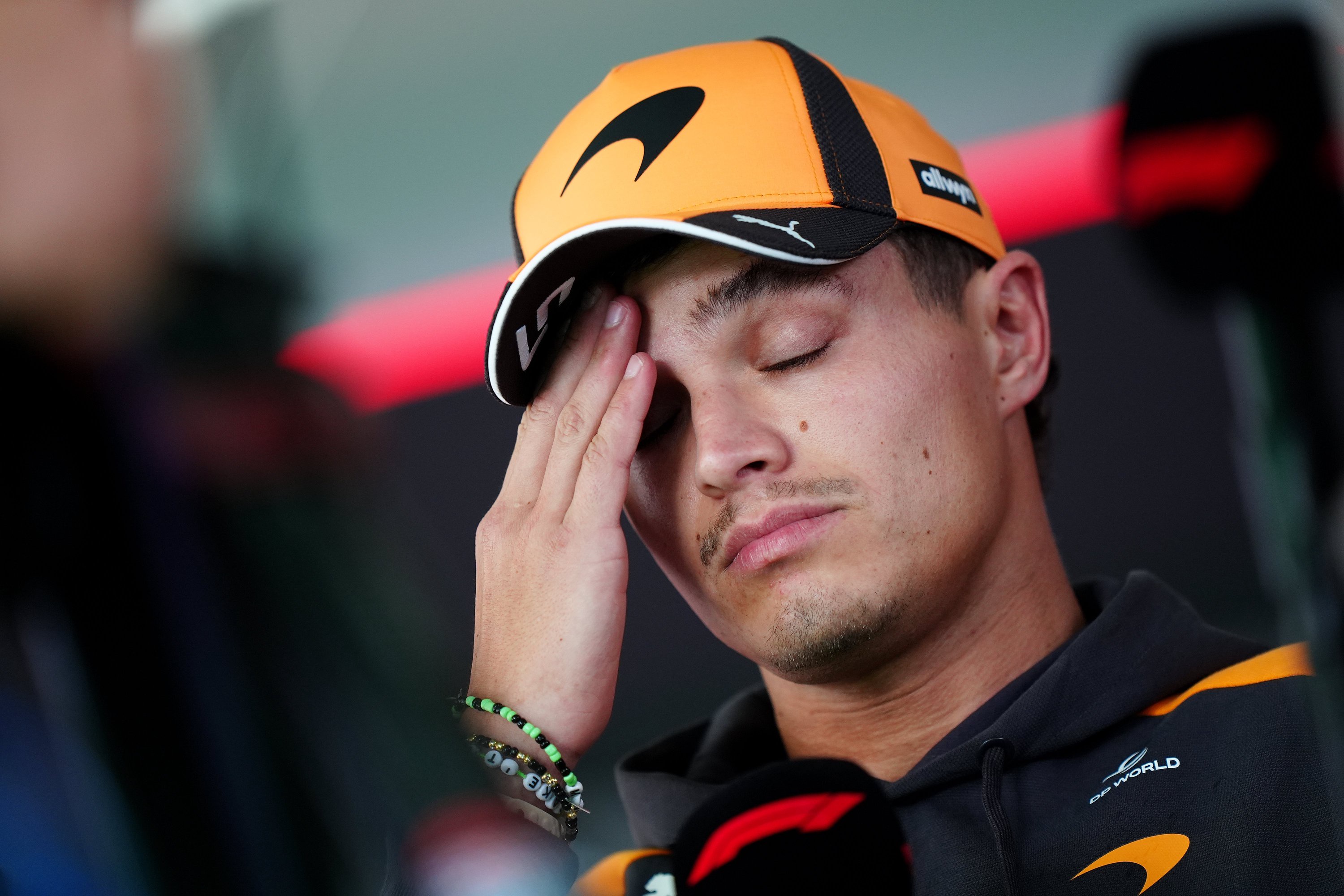 Lando Norris underlined the physical demands of driving an F1 car (Bradley Collyer/PA)