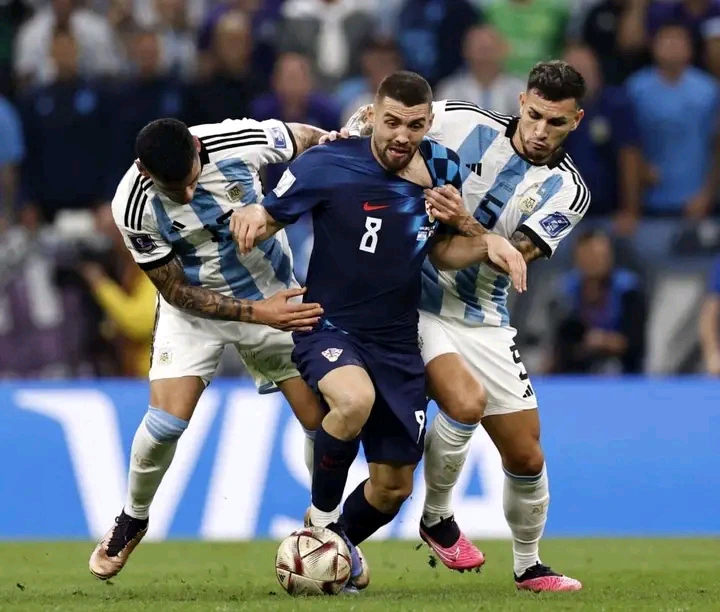 Chelsea star Mateo Kovacic burst into tears as Argentina knocked Croatia out of World Cup