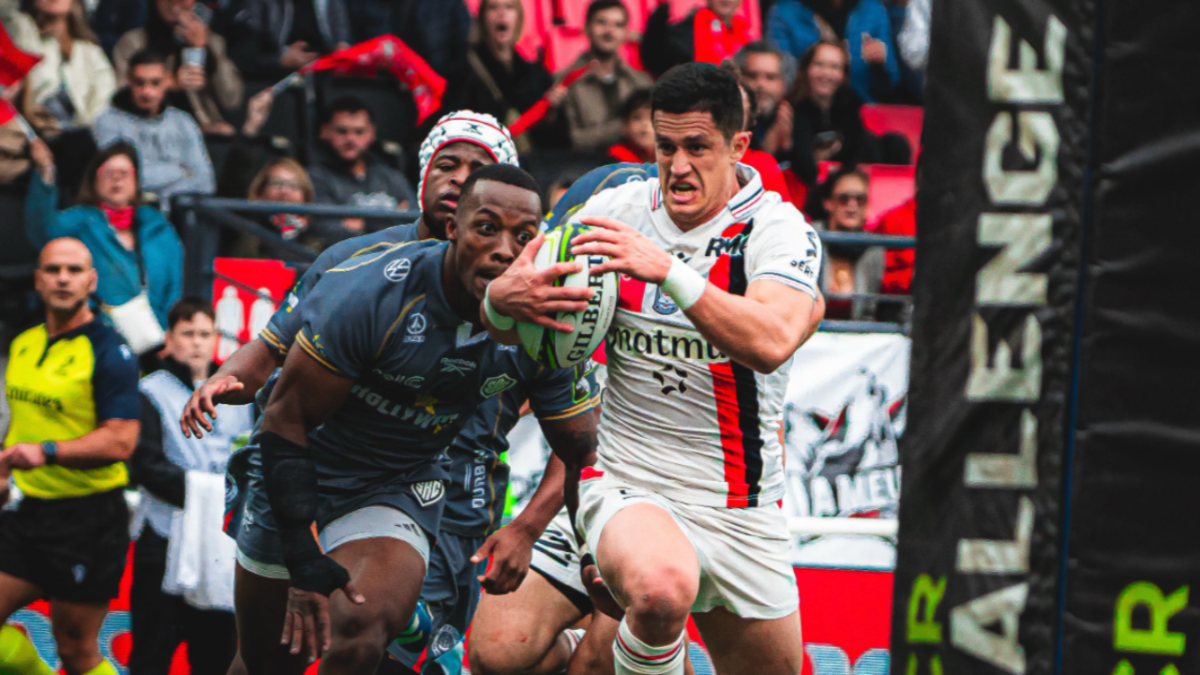 Le LOU Rugby craque sur la dernière action pour son entrée en Challenge Cup face aux Sharks (33-40)