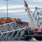 Demolition at Baltimore bridge collapse site postponed due to inclement weather