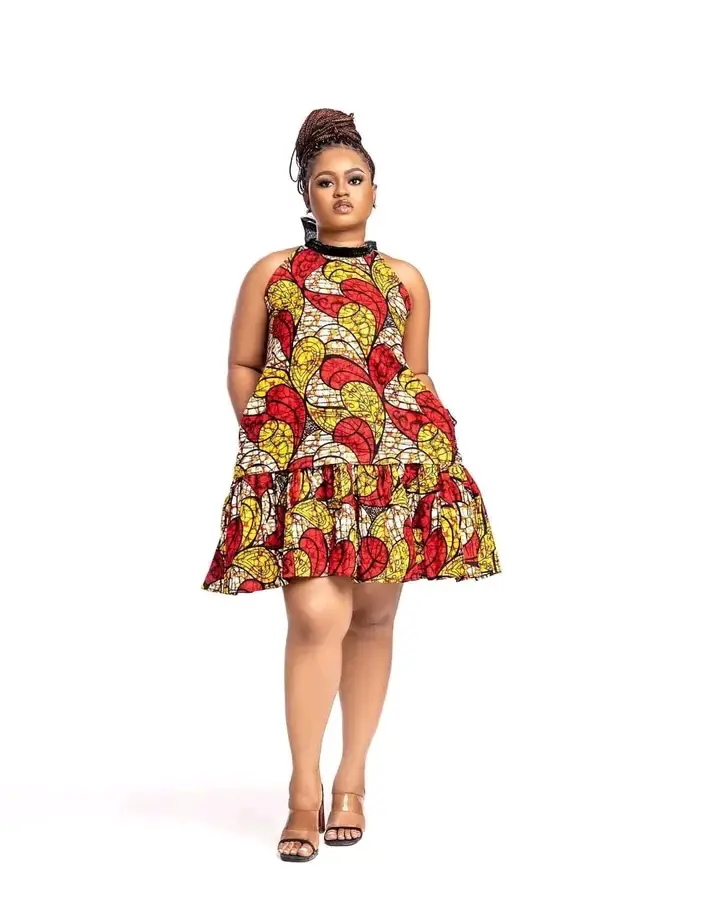 30 Ankara Short Gown Styles Every Lady Should Add in Her Wardrobe by Ray