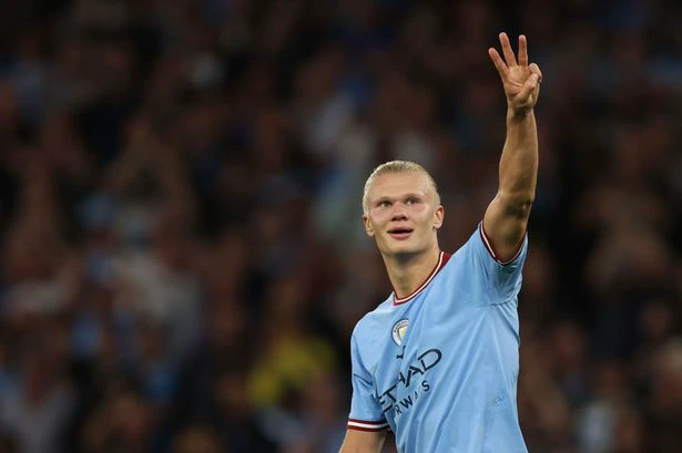 Pep Guardiola says Erling <a class=