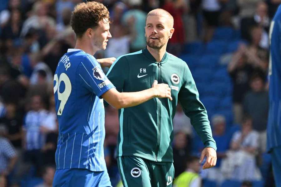 Brighton & Hove Albion head coach Fabian Hurzeler.