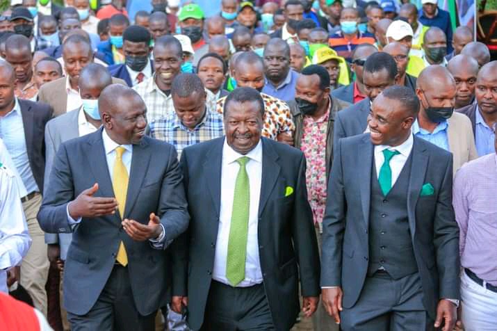 Leaders Who Managed To Convince Mudavadi To Join Ruto Named As Reasons 