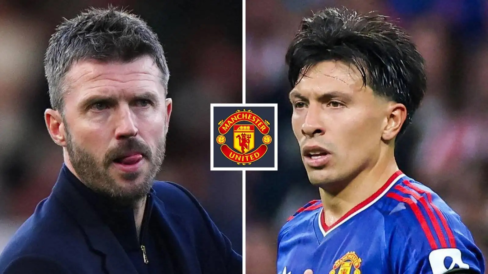 Michael Carrick, Lisandro Martinez Man Utd