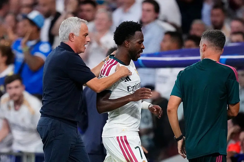 José Mourinho, Vinícius Jr 