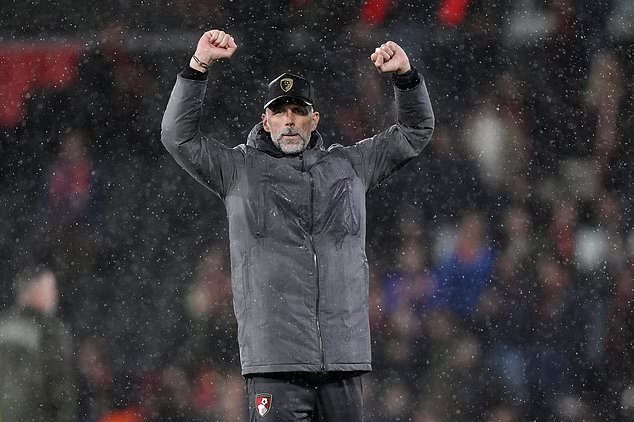 Marco Rose was proud of his Bournemouth side (Andrew Matthews/PA)