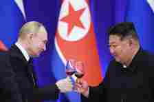 Putin and Jong-un