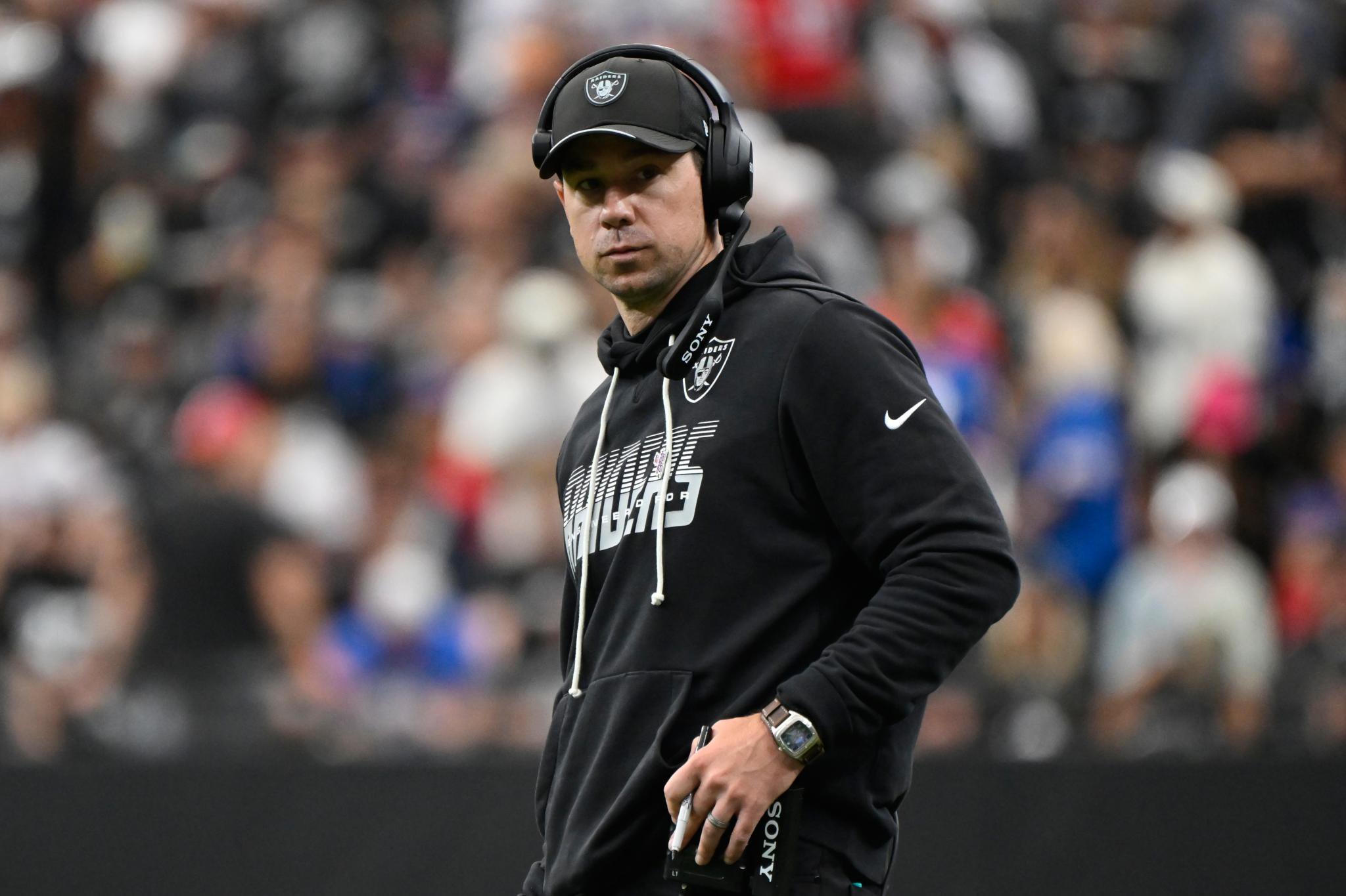 Raiders coach Klint Kubiak
