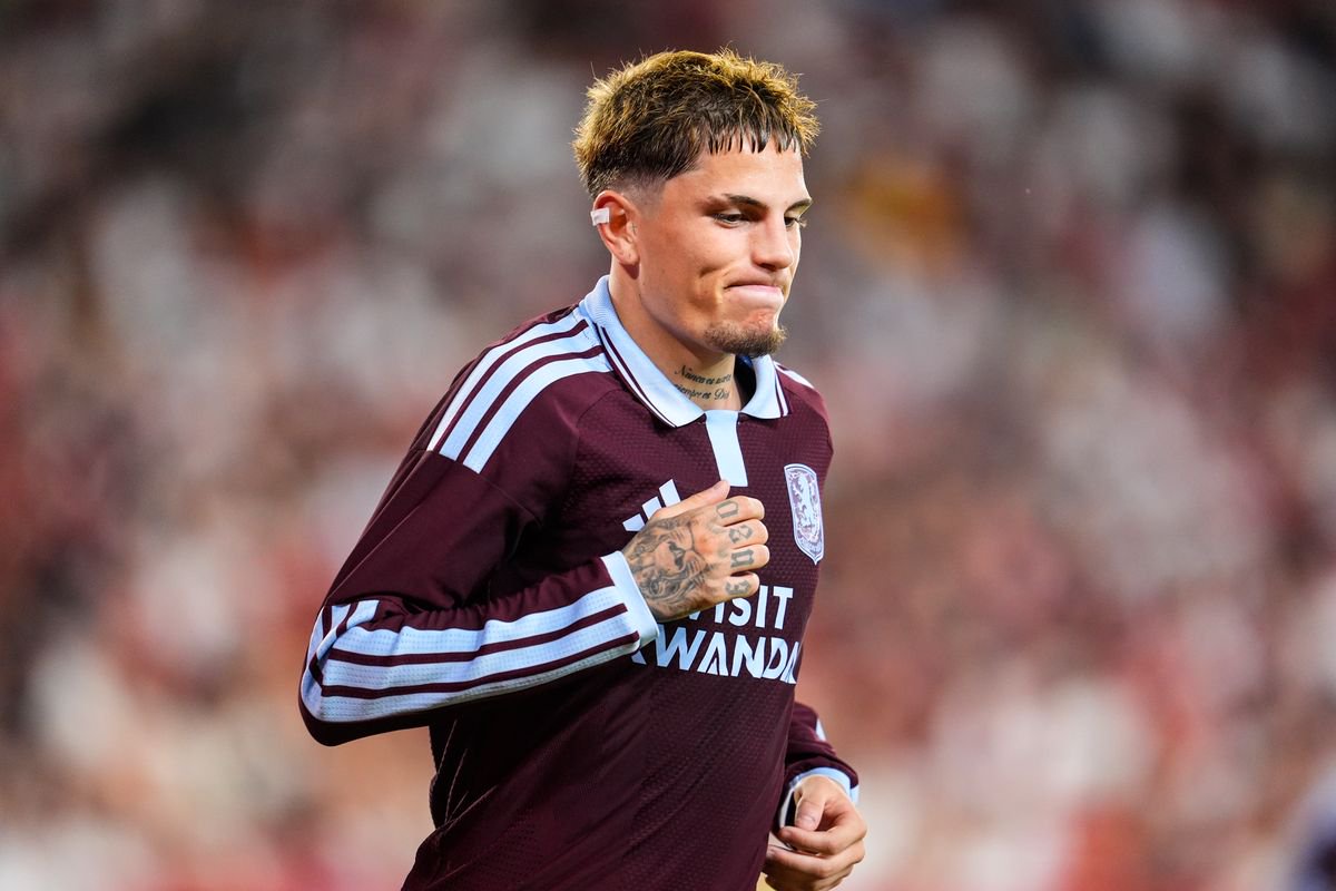Alejandro Garnacho scored in Aston Villa's win over Sevilla