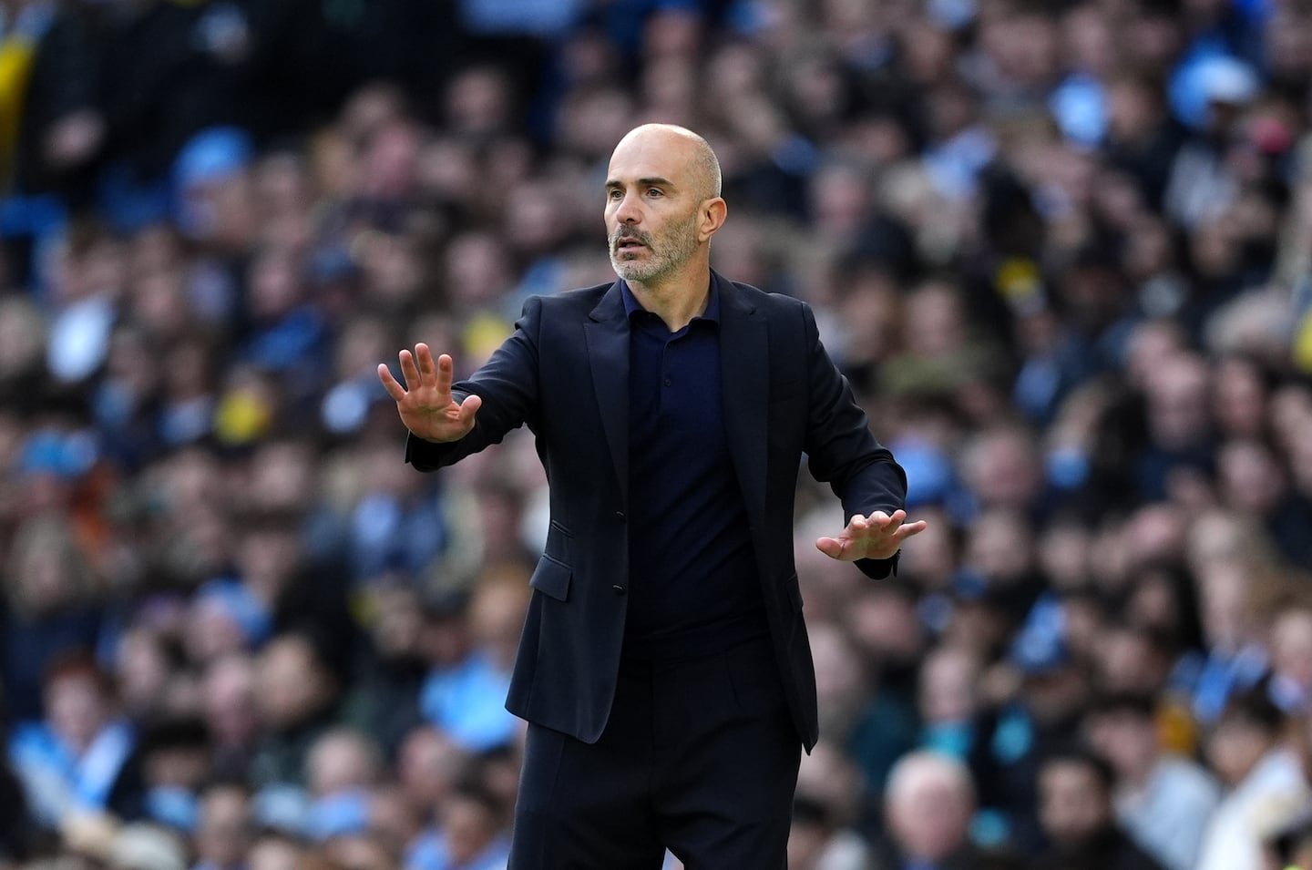 Manchester City manager Enzo Maresca