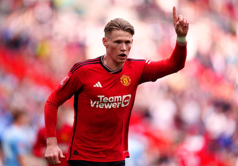 Scott McTominay left boyhood club Man United last summer