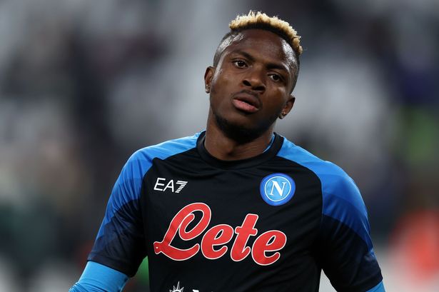Man Utd target Victor Osimhen holds meeting with Napoli chief as transfer  stance clear - Mirror Online