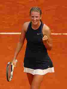 victoria azarenka at the french open in 2008