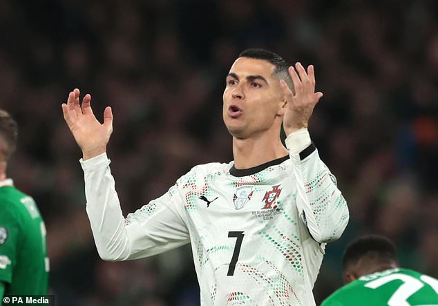 Portugal´s Cristiano Ronaldo was off target from the penalty spot in Al Nassr´s win over Neom (Liam McBurney/PA)