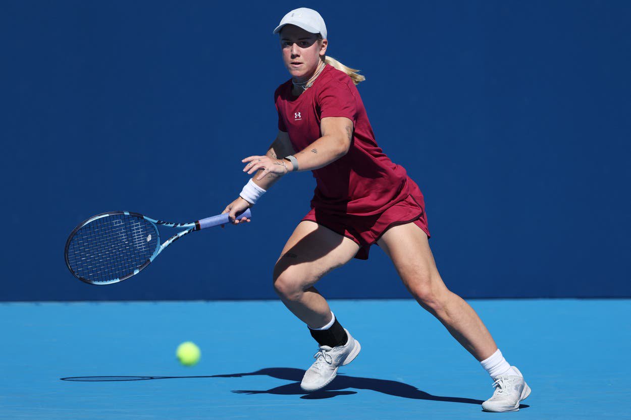 Sonay Kartal was in fine touch against Belinda Bencic