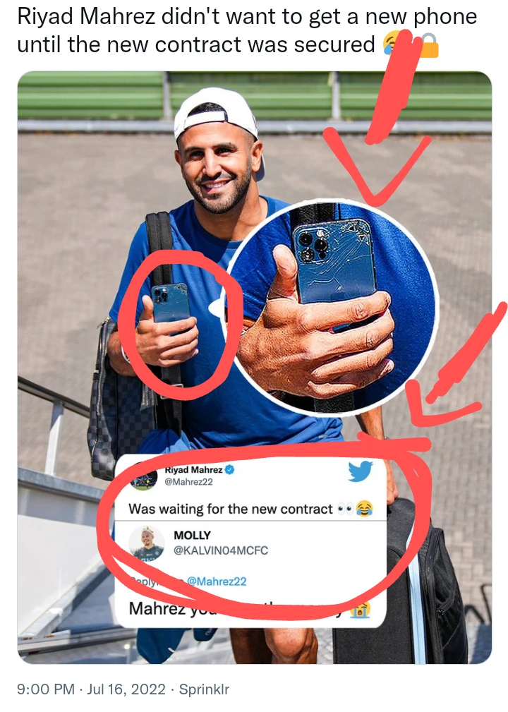 Football Star Worth Millions Spotted With A Broken iPhone Stirring Up Social Media