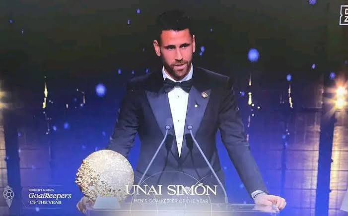 Spain’s Unai Simón Crowned World’s Best Goalkeeper