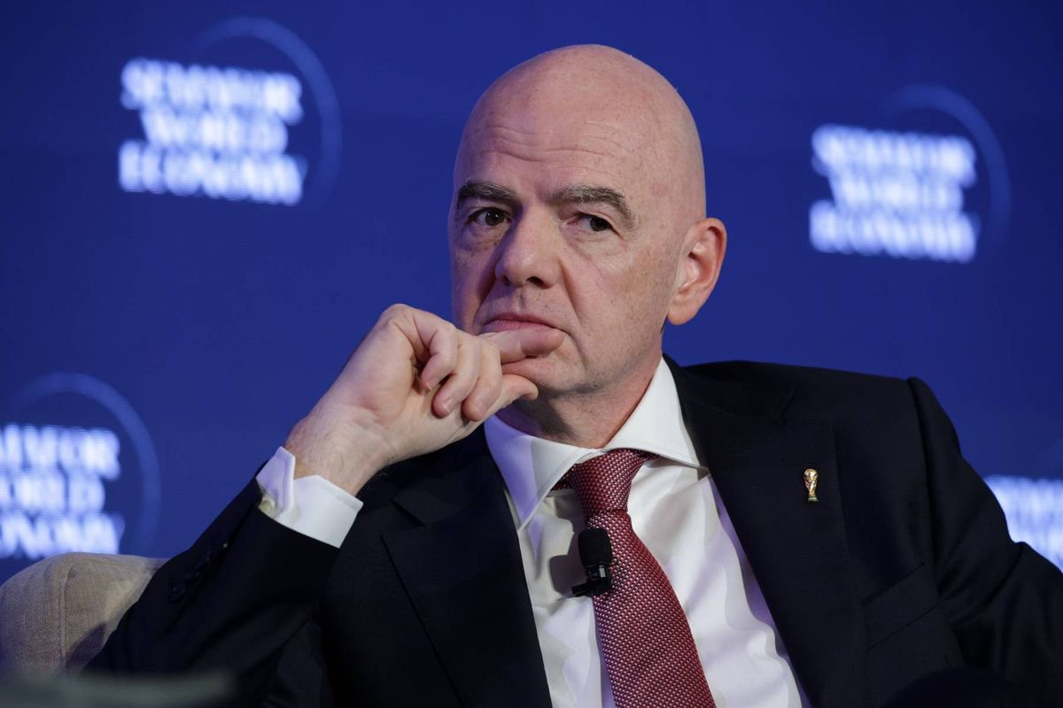 Gianni Infantino had to defend FIFA's ticket prices during the tournament