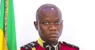 الرئيس الانتقالي في الجابون أوليجي انجيما 