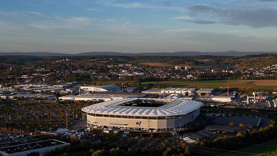 Die SNP Arena in Sinsheim