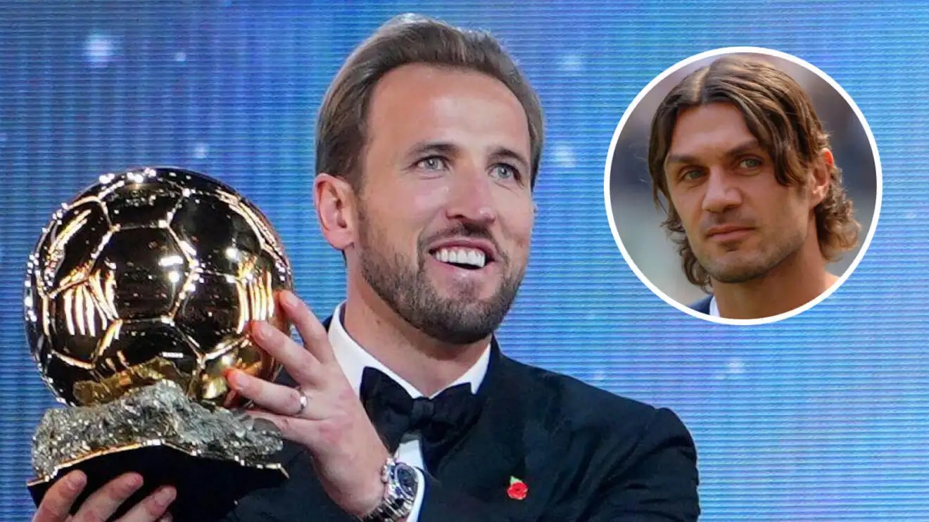 Harry Kane has one more Ballon d'Or than Paolo Maldini.