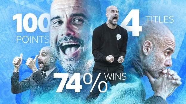 99 goals with no number nine - Guardiola in numbers