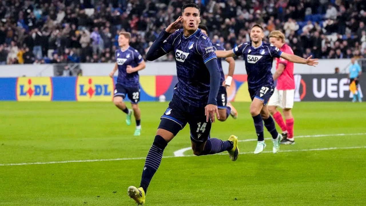 TSG Hoffenheim besiegt Olympique Lyon mit 3:0 in der Europa League