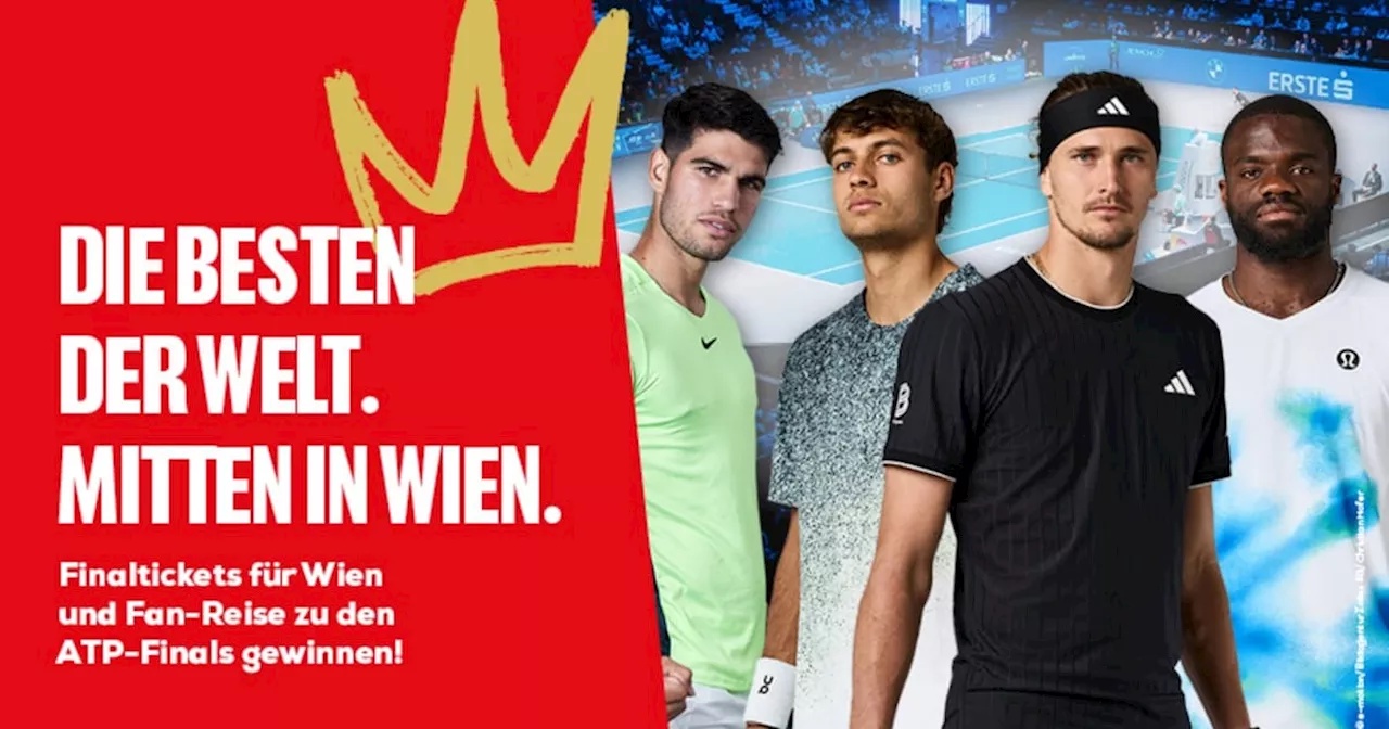 Die „Krone“ bringt Sie zu den Tennis-Superstars