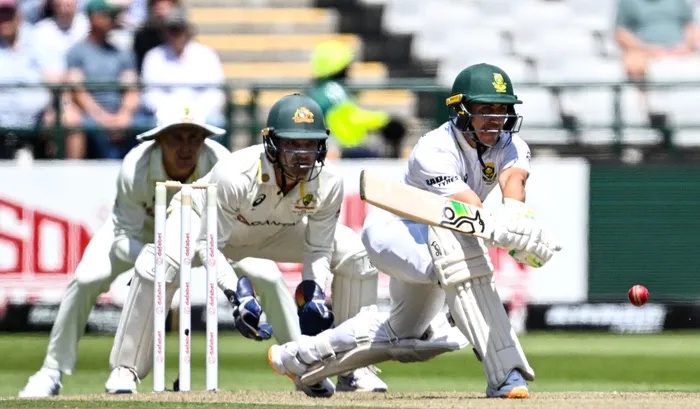 Proteas opener Marques Ackerman entertained during the morning session before Australia hit back in the afternoon on Day 1 at Newlands.