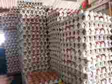 Crates of eggs