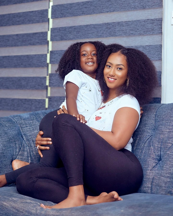 See photos of Naila, Hajia4real's beautiful daughter