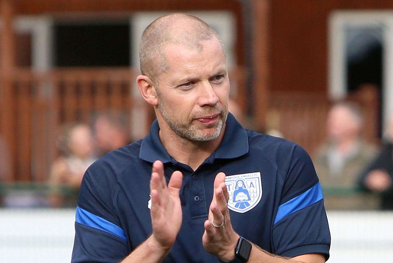 Tonbridge Angels manager Alan Dunne. Picture: David Couldridge