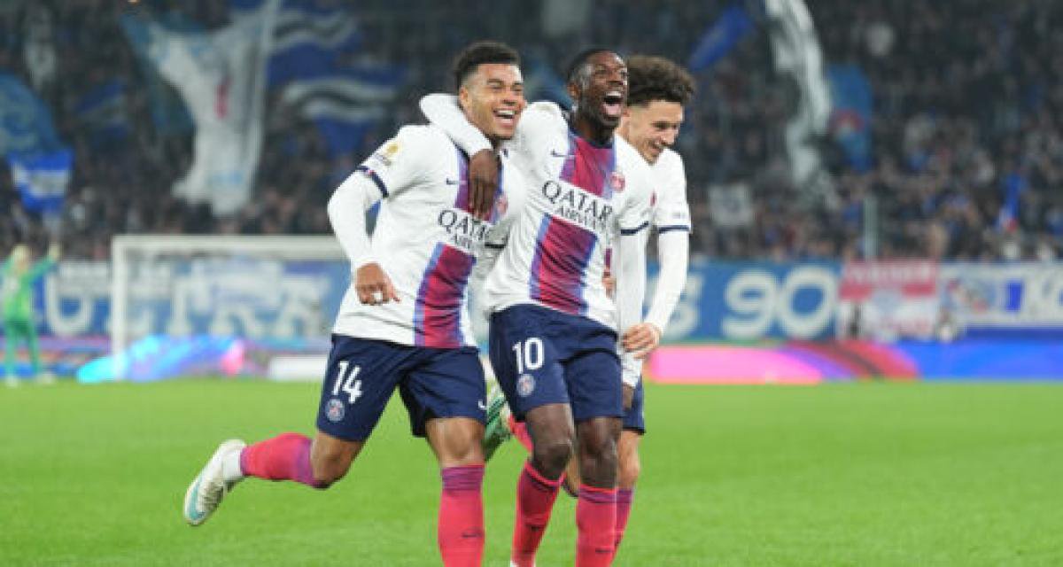 Le PSG s'impose à Strasbourg