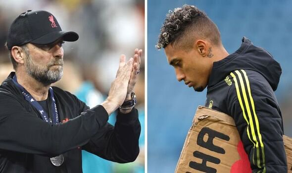 Liverpool Leeds winger Raphinha