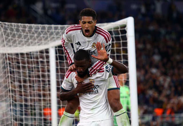 Real Madrid got out of jail as Rudiger scored a late winner against Roma