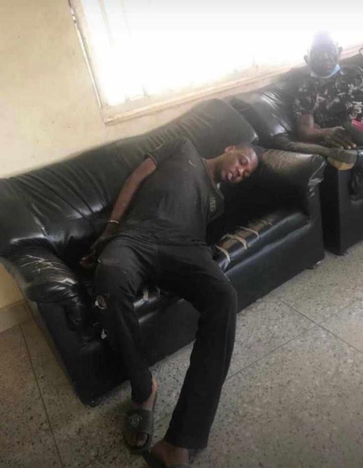 Police Parade The 20-Year-Old Boy Who Harvested His Girlfriend's Eyes For Ritual