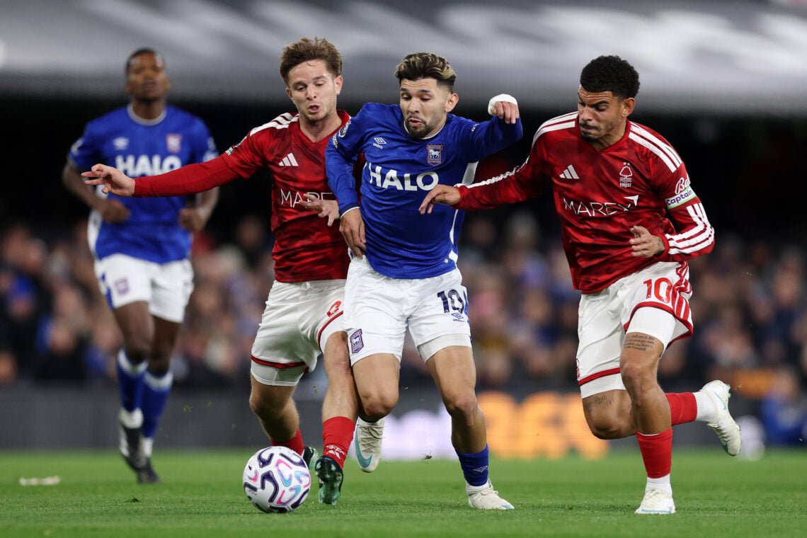 Morgan Gibbs-White in action for Nottingham Forest