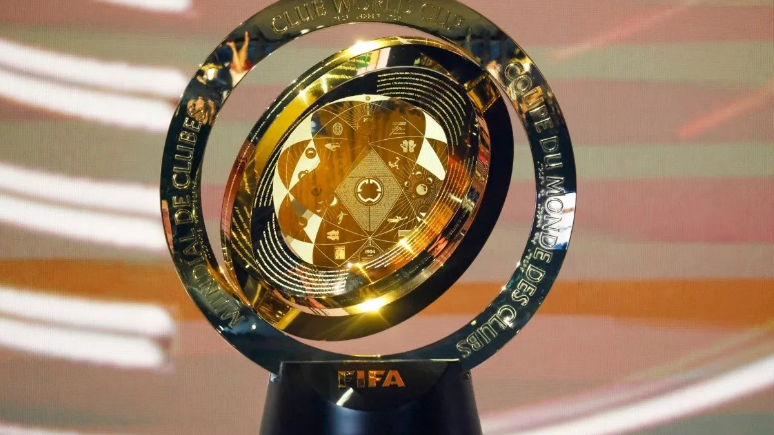 Troféu do Mundial de Clubes. 