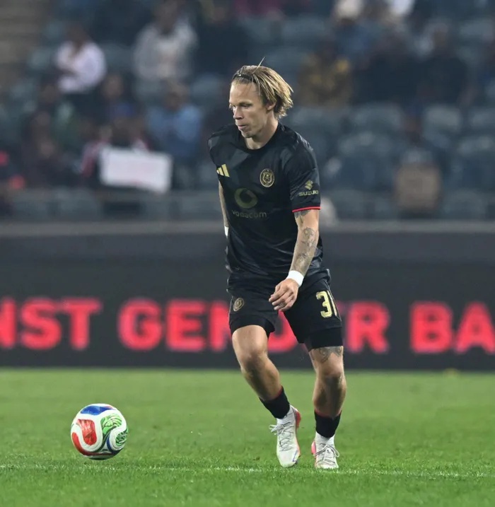 Sebastian Pedersen is yet to make an imoression to the supporters of Orlando Pirates but first, he has to get himself into playing squad.
