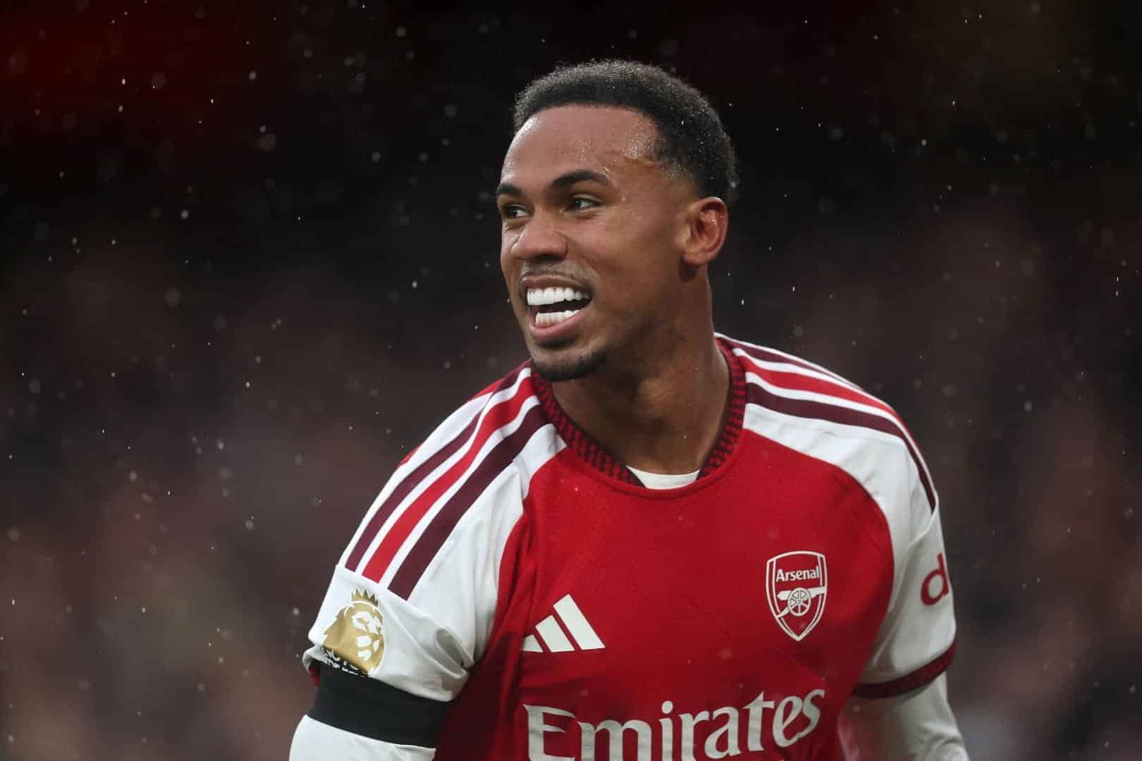 Gabriel Magalhães, ancien joueur du LOSC et défenseur d'Arsenal.